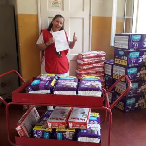 Donación de Pañales