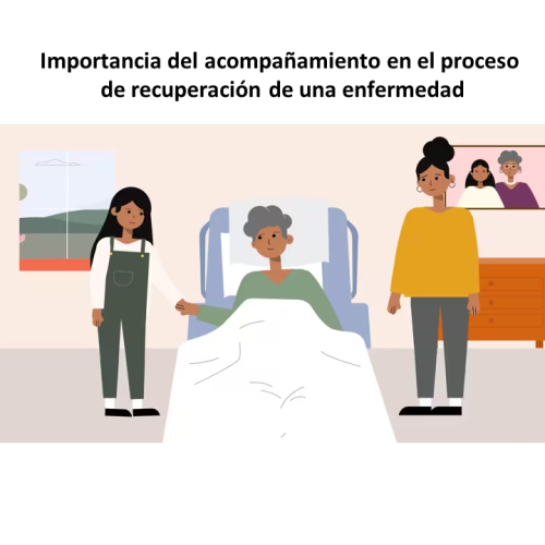 flyer - importancia del acompañamiento ante una enfermedad